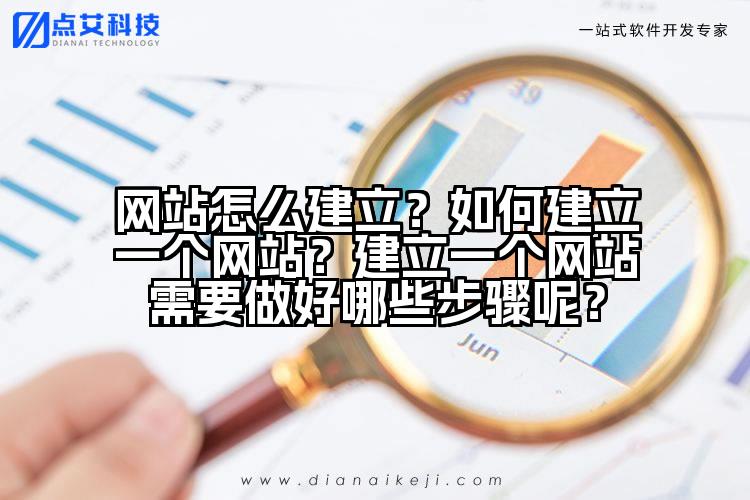 网站怎么建立？如何建立一个网站？建立一个网站需要做好哪些步骤呢？