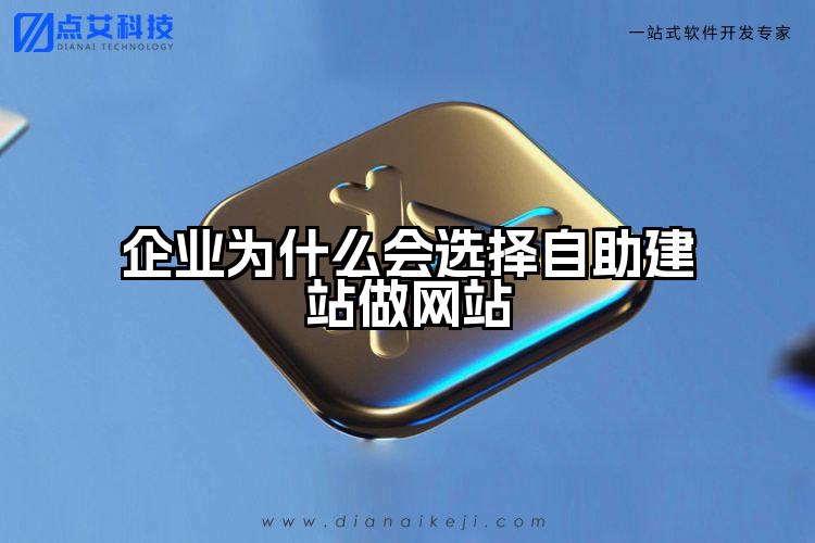 企业为什么会选择自助建站做网站