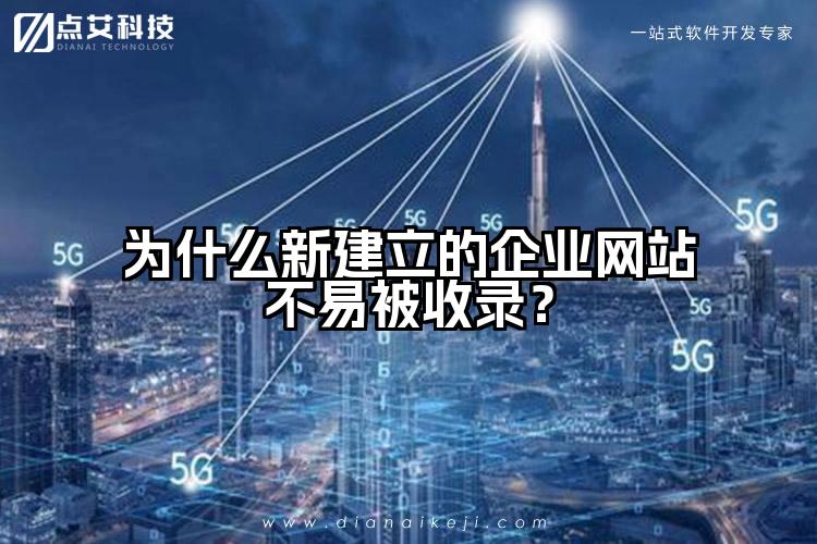 为什么新建立的企业网站不易被收录？