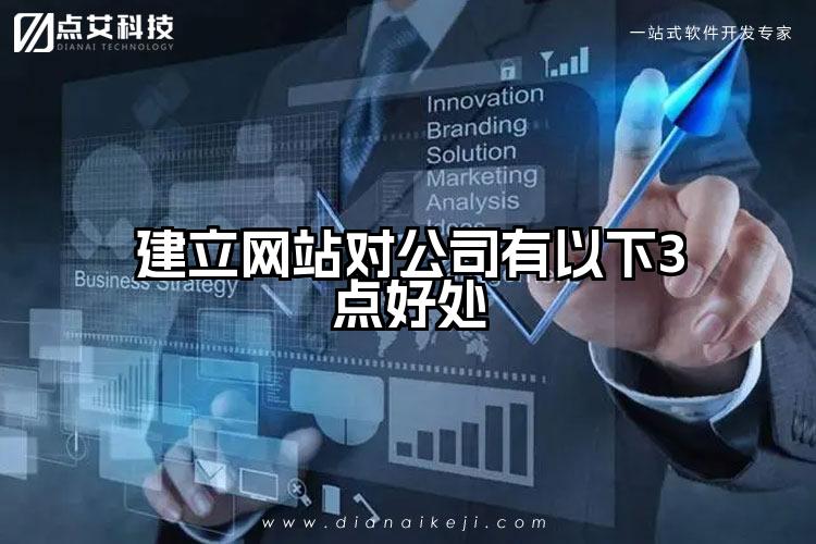 建立网站对公司有以下3点好处