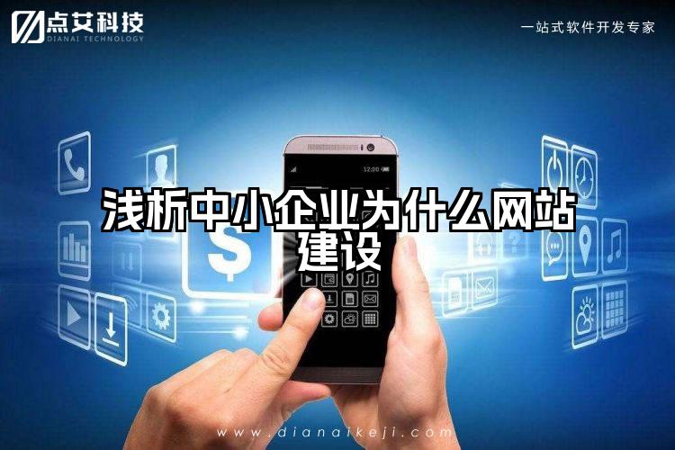 浅析中小企业为什么网站建设