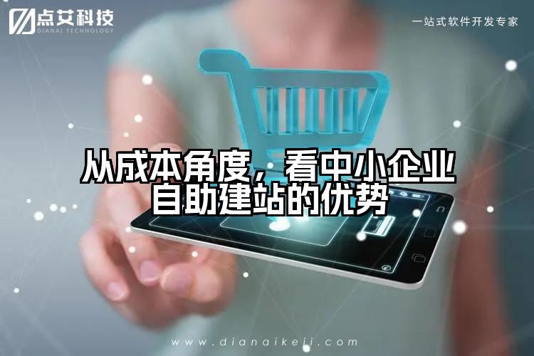 从成本角度,看中小企业自助建站的优势