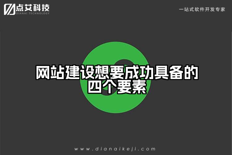 网站建设想要成功具备的四个要素