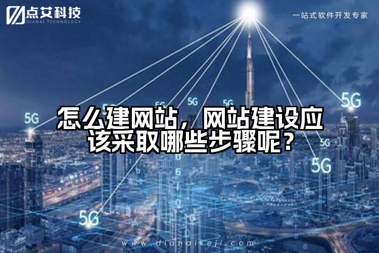 怎么建网站，网站建设应该采取哪些步骤呢？