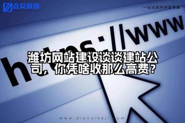 潍坊网站建设谈谈建站公司，你凭啥收那么高费？