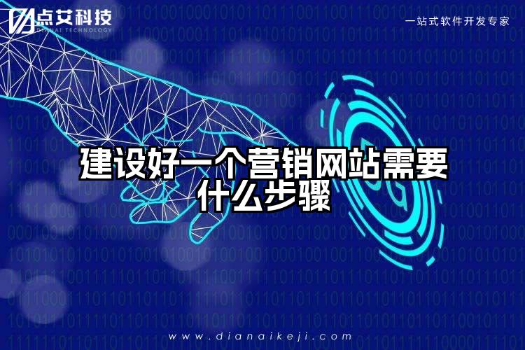 建设好一个营销网站需要什么步骤