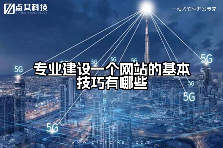 专业建设一个网站的基本技巧有哪些