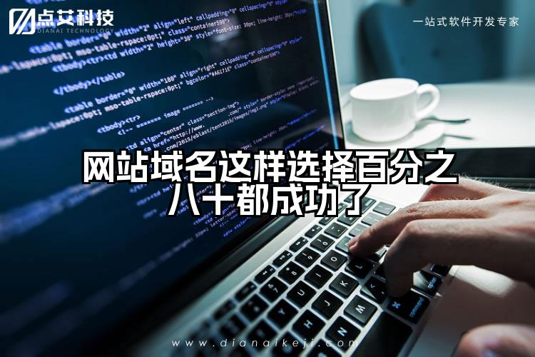 网站域名这样选择百分之八十都成功了