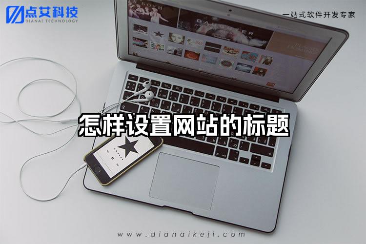 怎样设置网站的标题