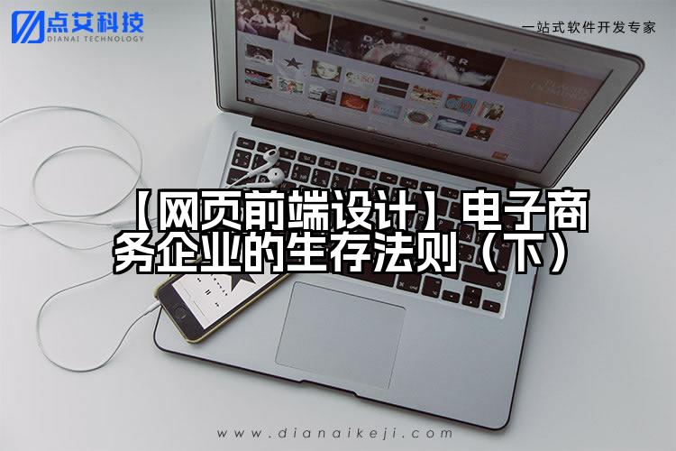 【网页前端设计】电子商务企业的生存法则（下）
