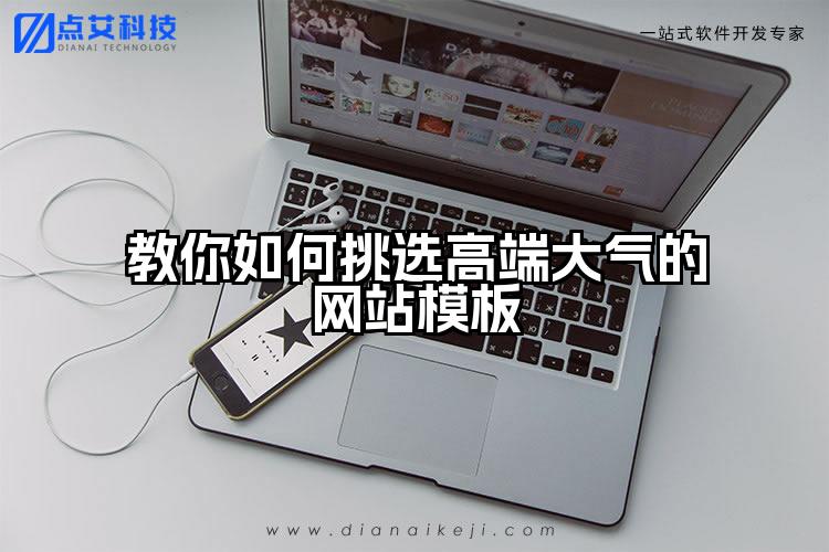 教你如何挑选高端大气的网站模板