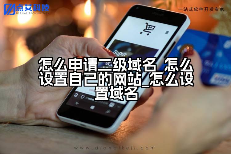 怎么申请二级域名_怎么设置自己的网站_怎么设置域名