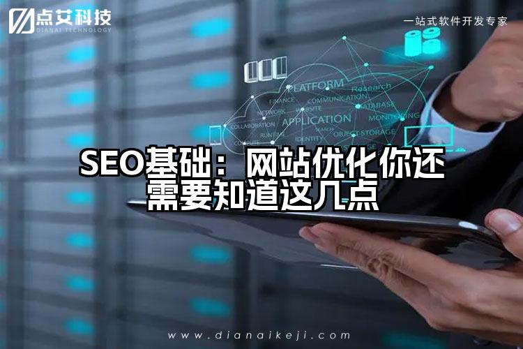 SEO基础：网站优化你还需要知道这几点