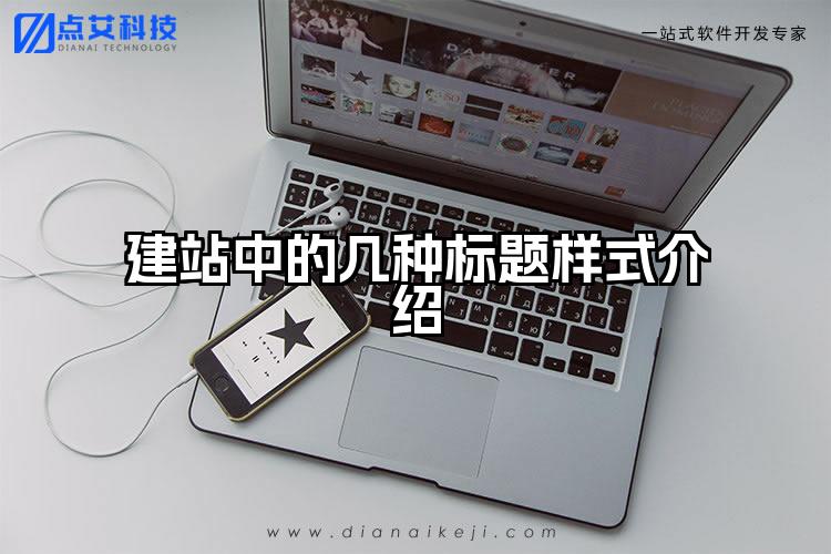 建站中的几种标题样式介绍