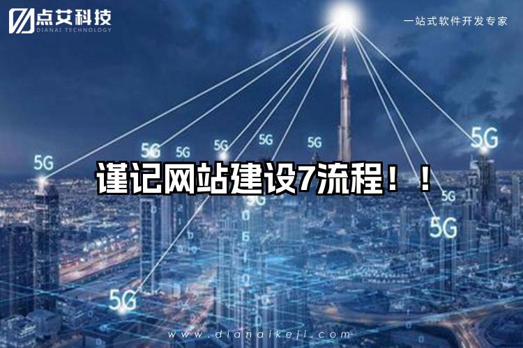 谨记网站建设7流程!!
