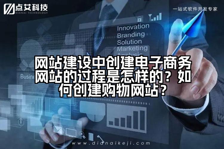 网站建设中创建电子商务网站的过程是怎样的?如何创建购物网站?
