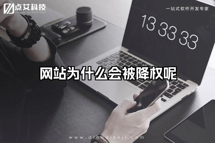 网站为什么会被降权呢