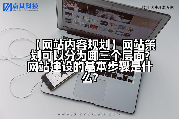 【网站内容规划】网站策划可以分为哪三个层面?网站建设的基本步骤是什么?