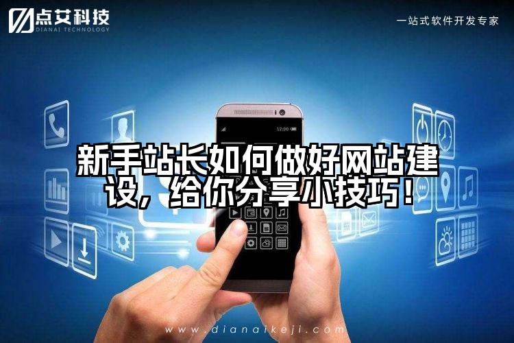 新手站长如何做好网站建设,给你分享小技巧!