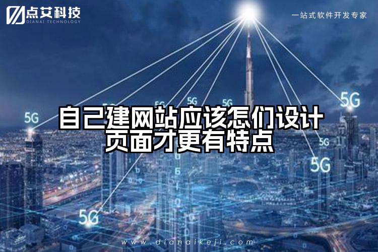 自己建网站应该怎们设计页面才更有特点