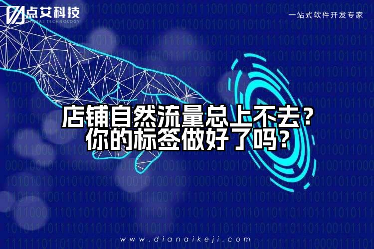 店铺自然流量总上不去？你的标签做好了吗？