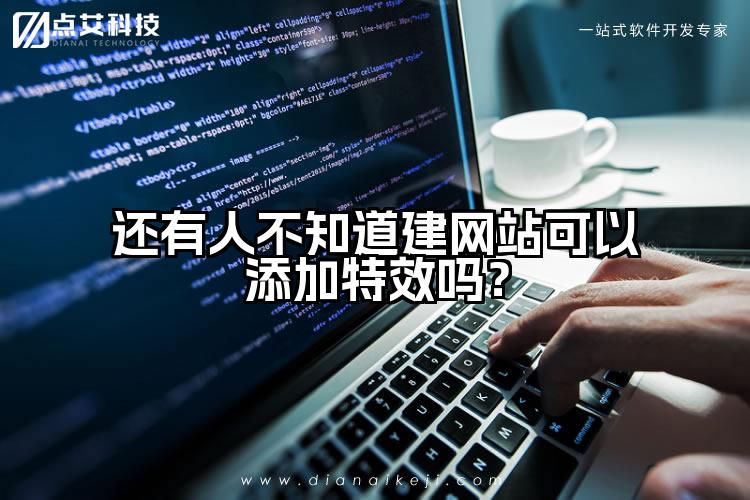 还有人不知道建网站可以添加特效吗？
