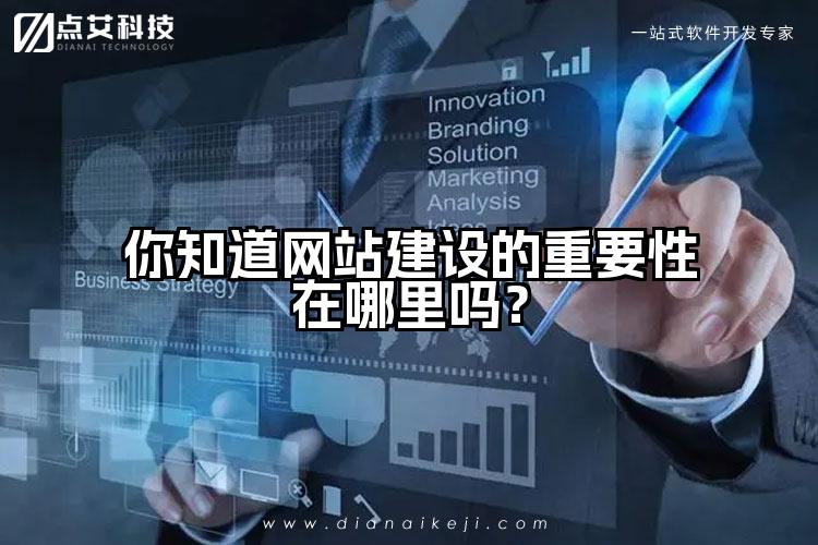 你知道网站建设的重要性在哪里吗？