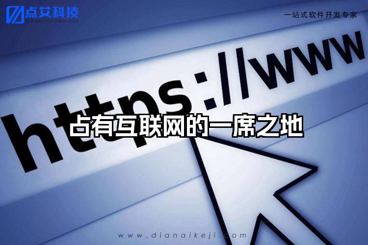 占有互联网的一席之地
