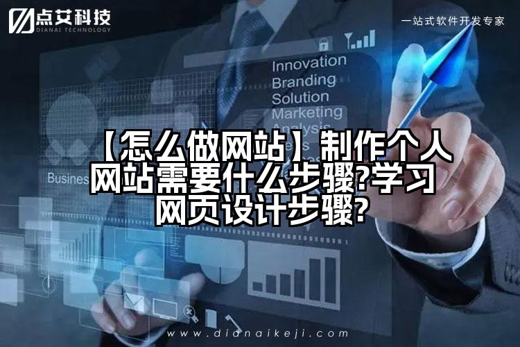 【怎么做网站】制作个人网站需要什么步骤?学习网页设计步骤?