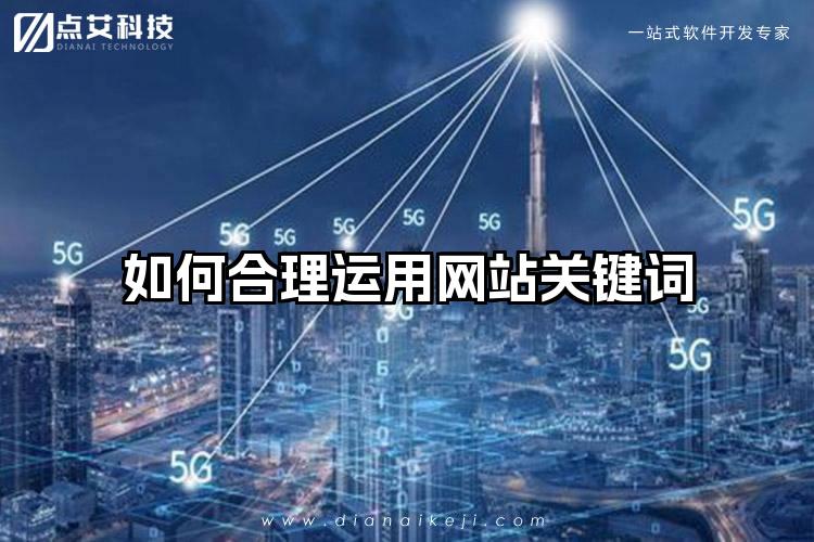 如何合理运用网站关键词