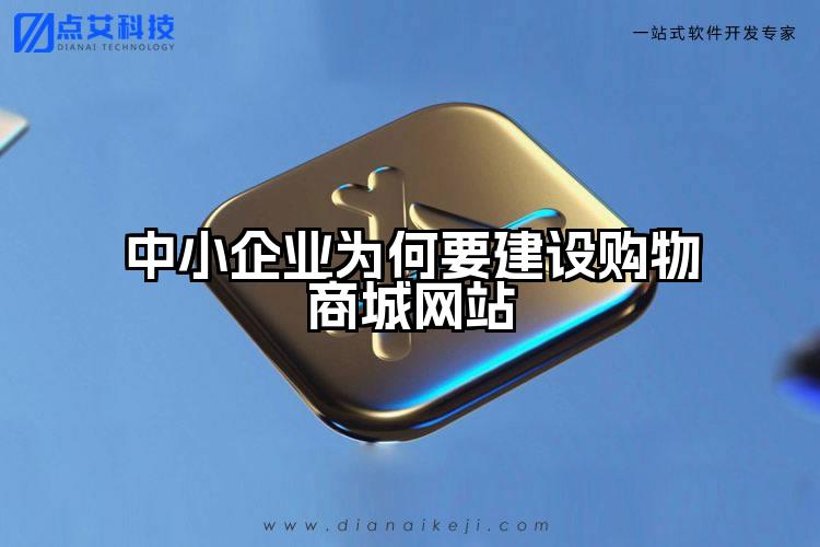 中小企业为何要建设购物商城网站