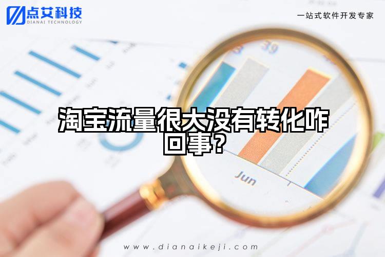 淘宝流量很大没有转化咋回事？