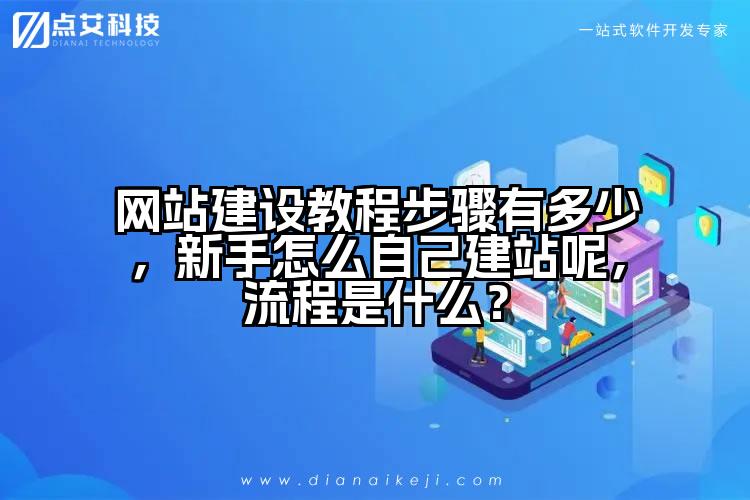 网站建设教程步骤有多少，新手怎么自己建站呢，流程是什么？