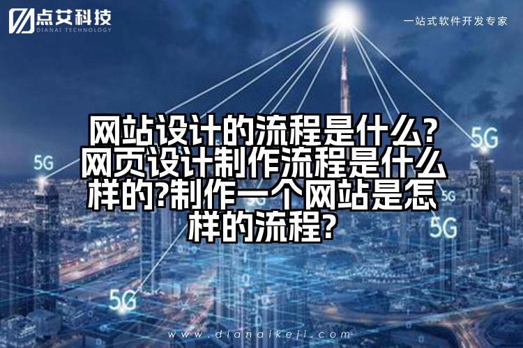 网站设计的流程是什么?网页设计制作流程是什么样的?制作一个网站是怎样的流程?