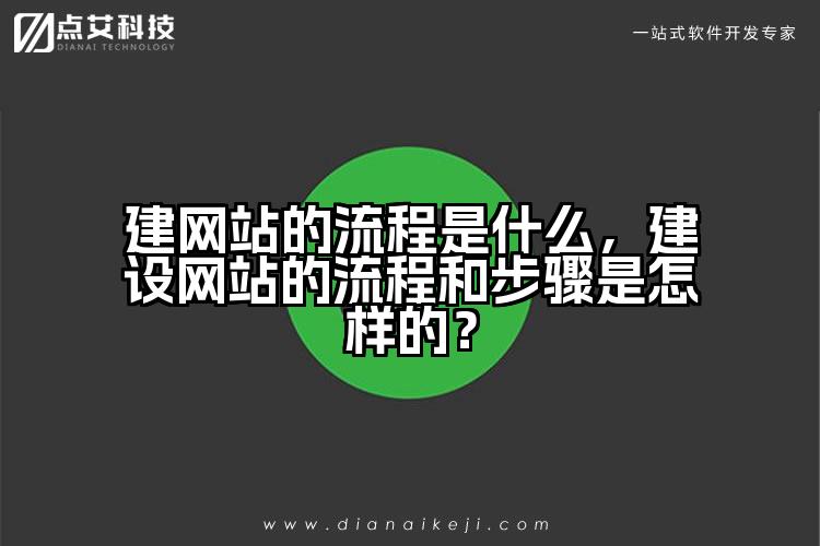 建网站的流程是什么，建设网站的流程和步骤是怎样的？