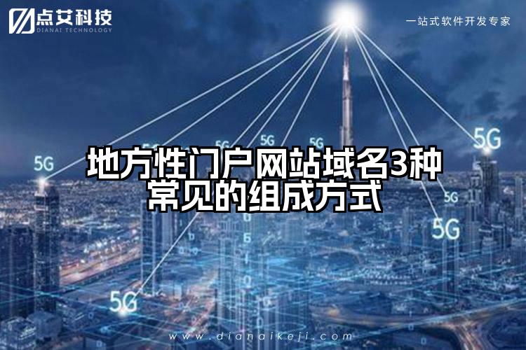 地方性门户网站域名3种常见的组成方式