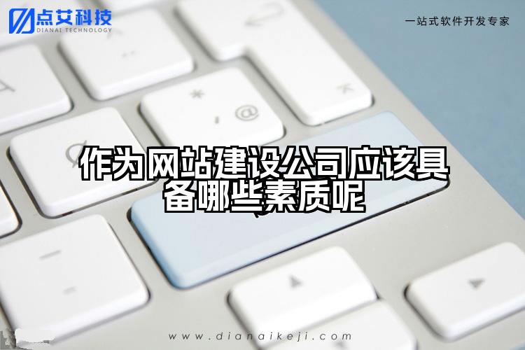 作为网站建设公司应该具备哪些素质呢