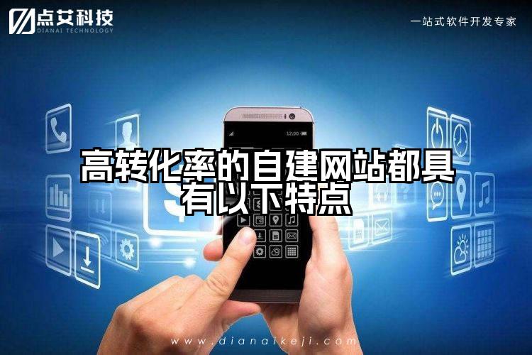 高转化率的自建网站都具有以下特点