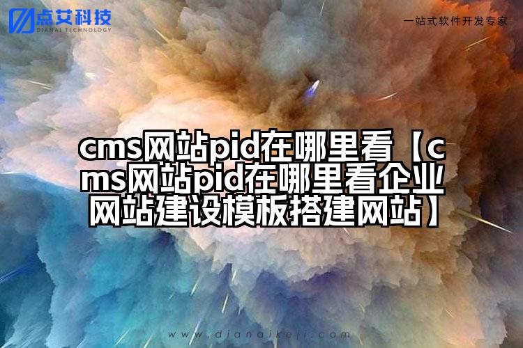 cms网站pid在哪里看【cms网站pid在哪里看企业网站建设模板搭建网站】