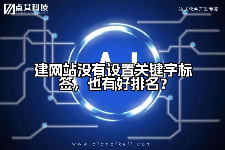 建网站没有设置关键字标签,也有好排名?