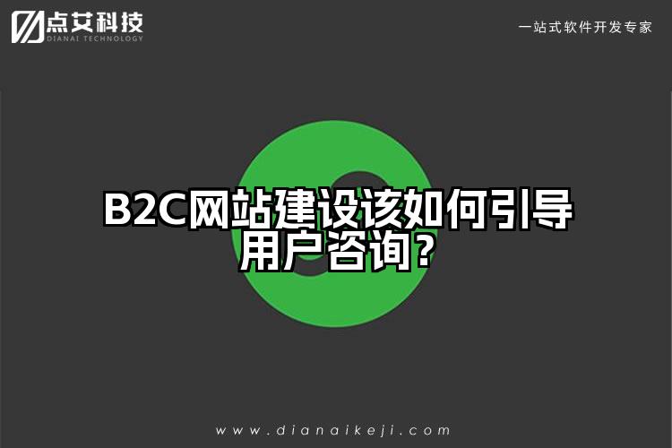 B2C网站建设该如何引导用户咨询?