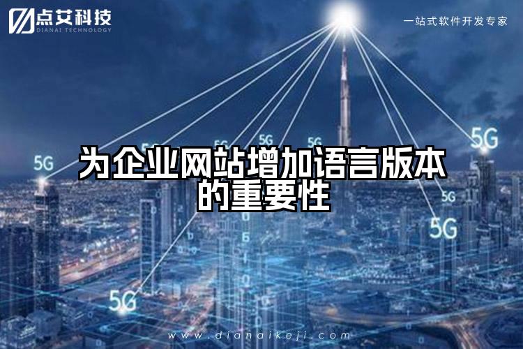 为企业网站增加语言版本的重要性