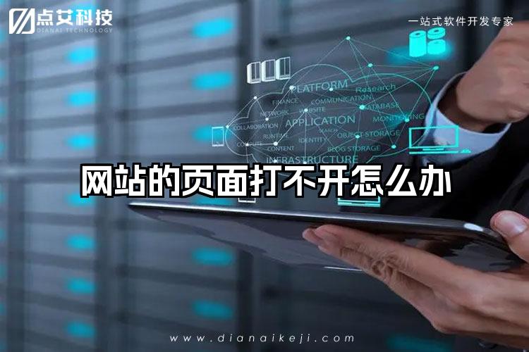网站的页面打不开怎么办