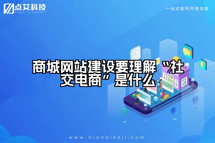 商城网站建设要理解“社交电商”是什么