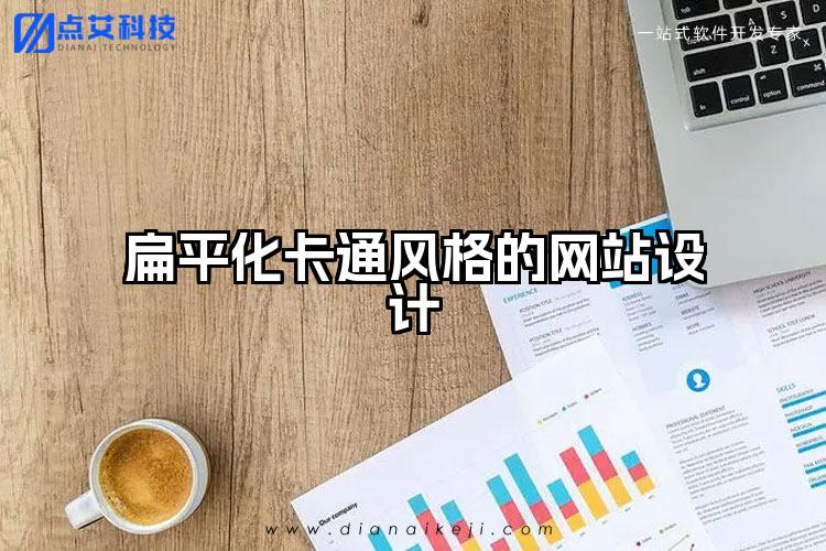扁平化卡通风格的网站设计