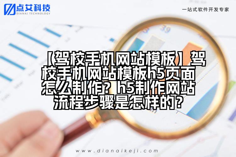 【驾校手机网站模板】驾校手机网站模板h5页面怎么制作?h5制作网站流程步骤是怎样的?