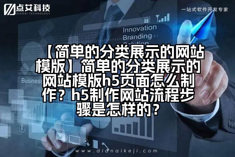 【简单的分类展示的网站模版】简单的分类展示的网站模版h5页面怎么制作？h5制作网站流程步骤是怎样的？
