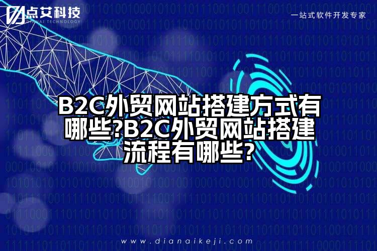 B2C外贸网站搭建方式有哪些?B2C外贸网站搭建流程有哪些?