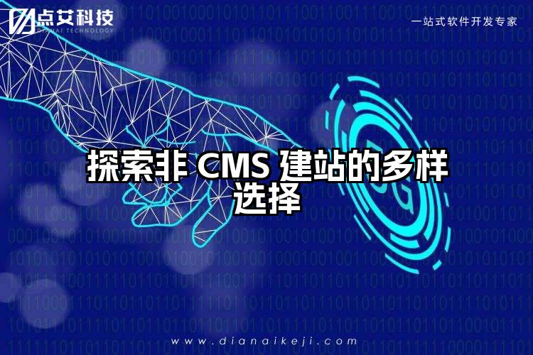 探索非 CMS 建站的多样选择